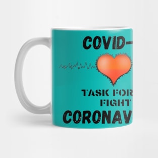 Lets Fight Coronavirus Mug